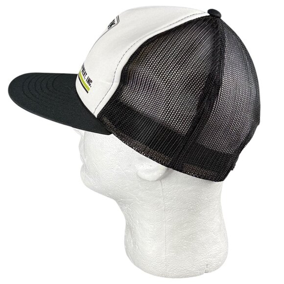 Vintage Hanes Trucker Hat Inland Empire Equipment Inc. Clark Forklift Logo Black - Picture 2 of 8